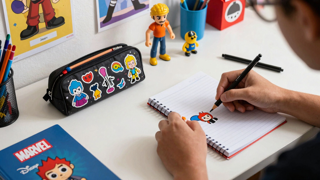 pop culture themed school supplies