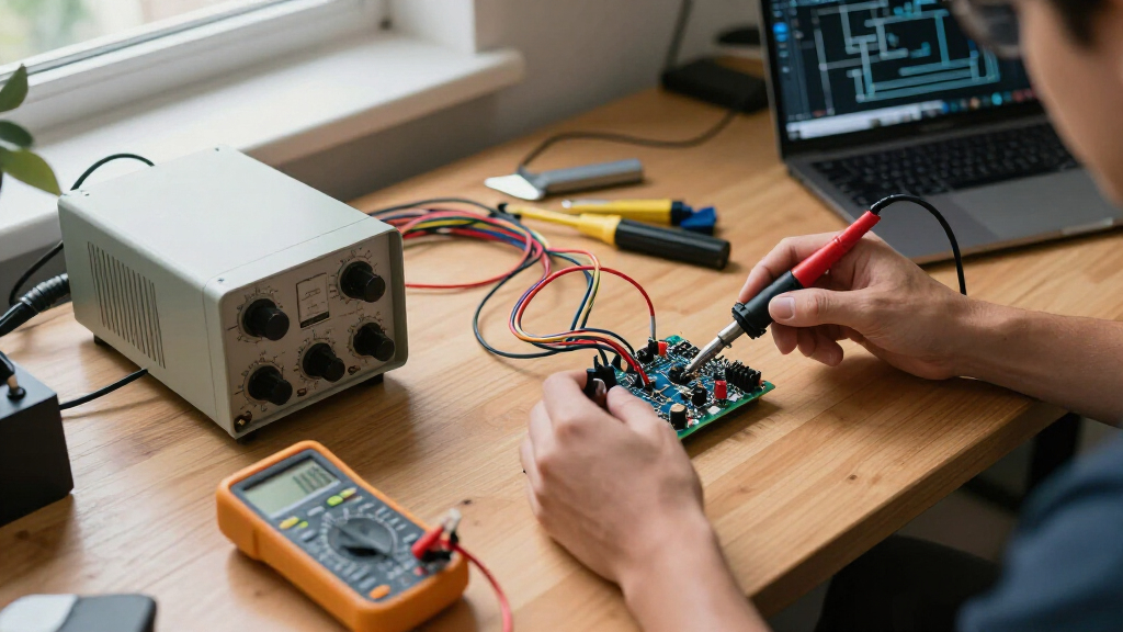 programmable bench power supply for maker labs