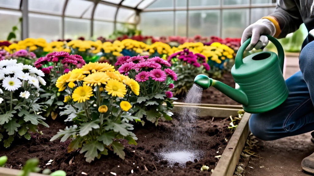best chrysanthemum fertilizers