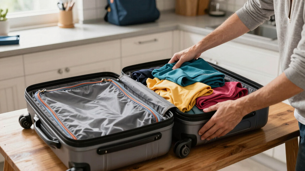 compact travel luggage sets