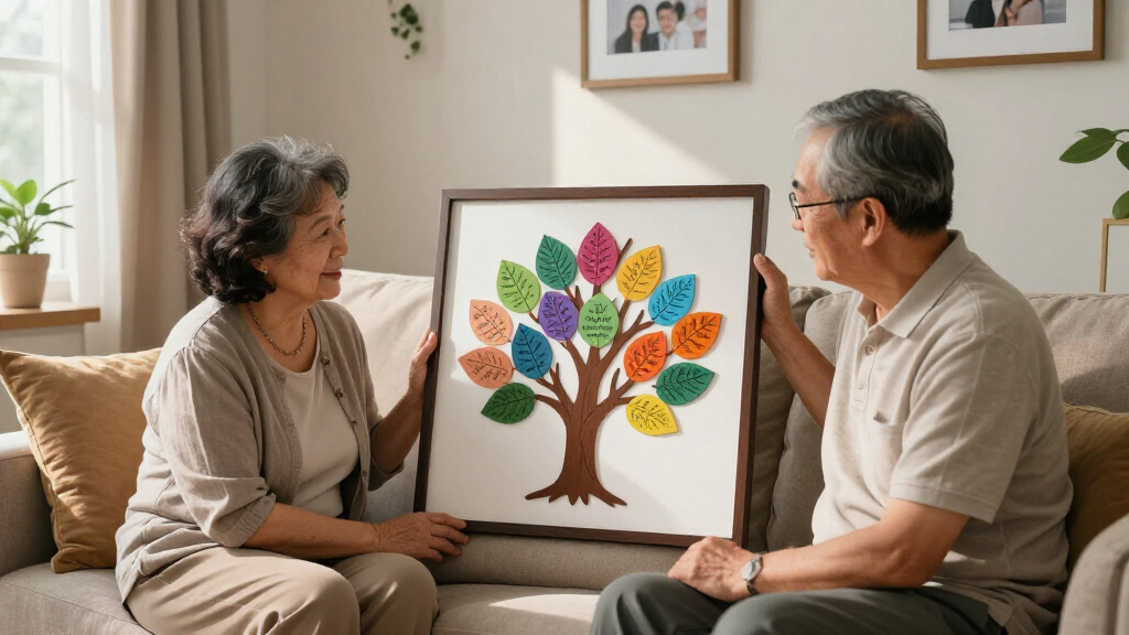 best custom family tree gifts for grandparents