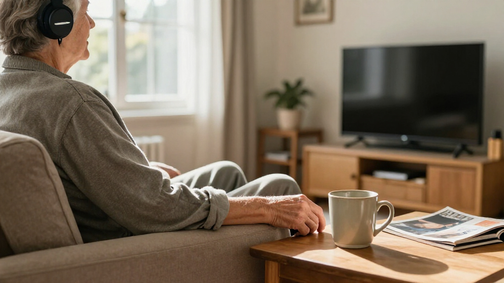 TV listening headphones for seniors