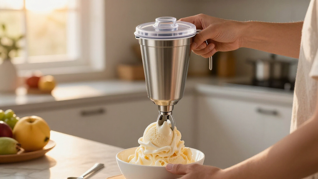 ice cream maker for healthy desserts