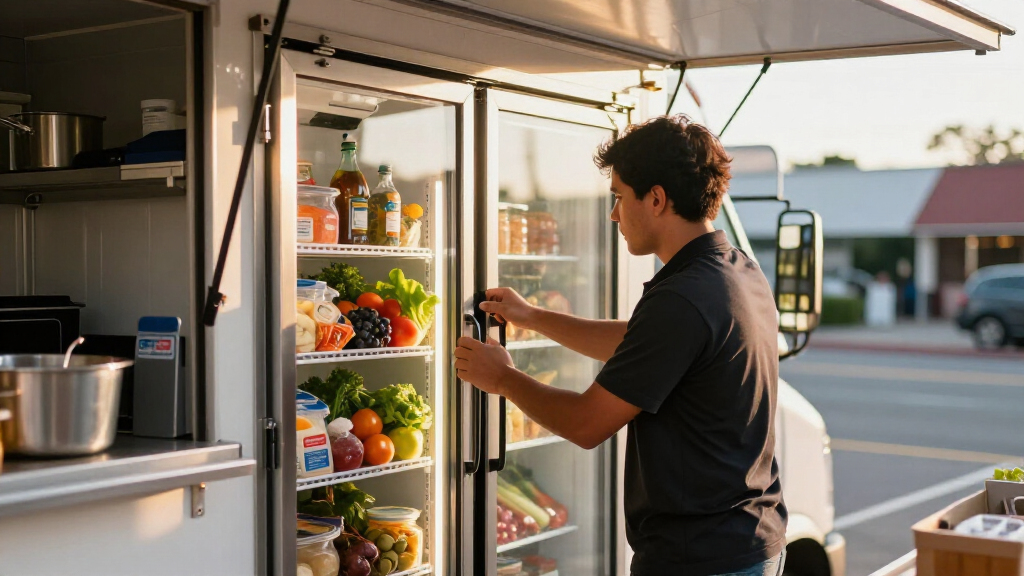 best two door commercial refrigerators for food trucks