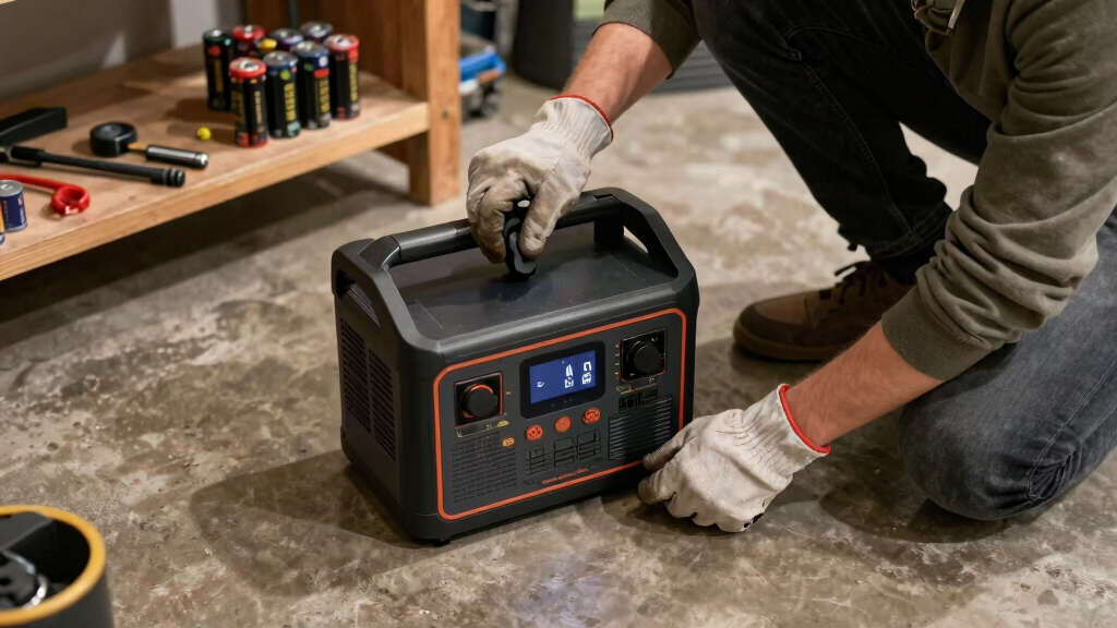 portable power station low temperature operation