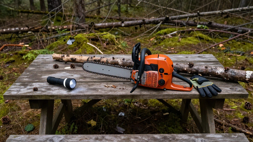 best emergency chainsaw for storm cleanup camping
