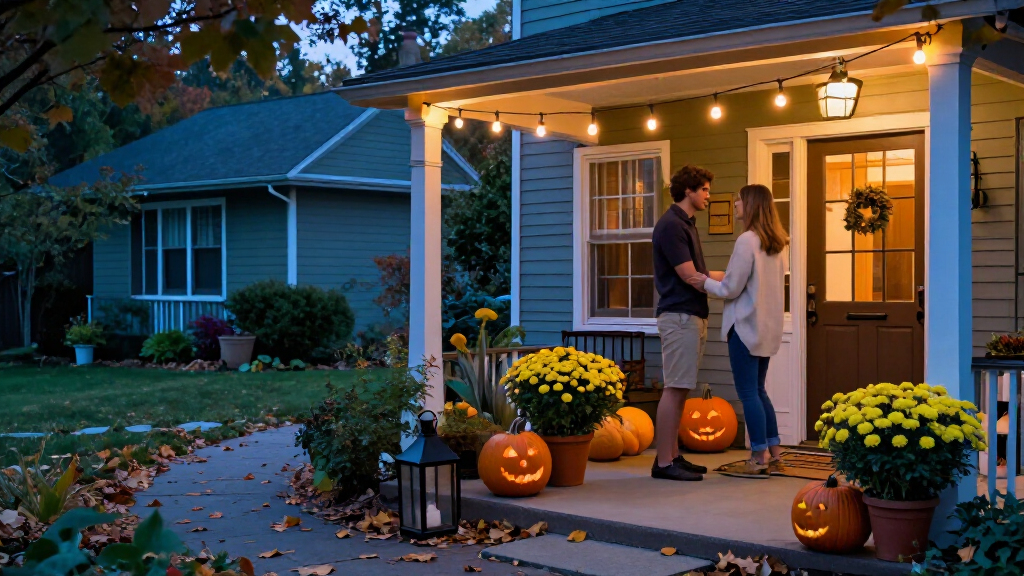 outdoor Halloween decorations