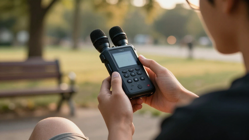 portable audio recorders for creators