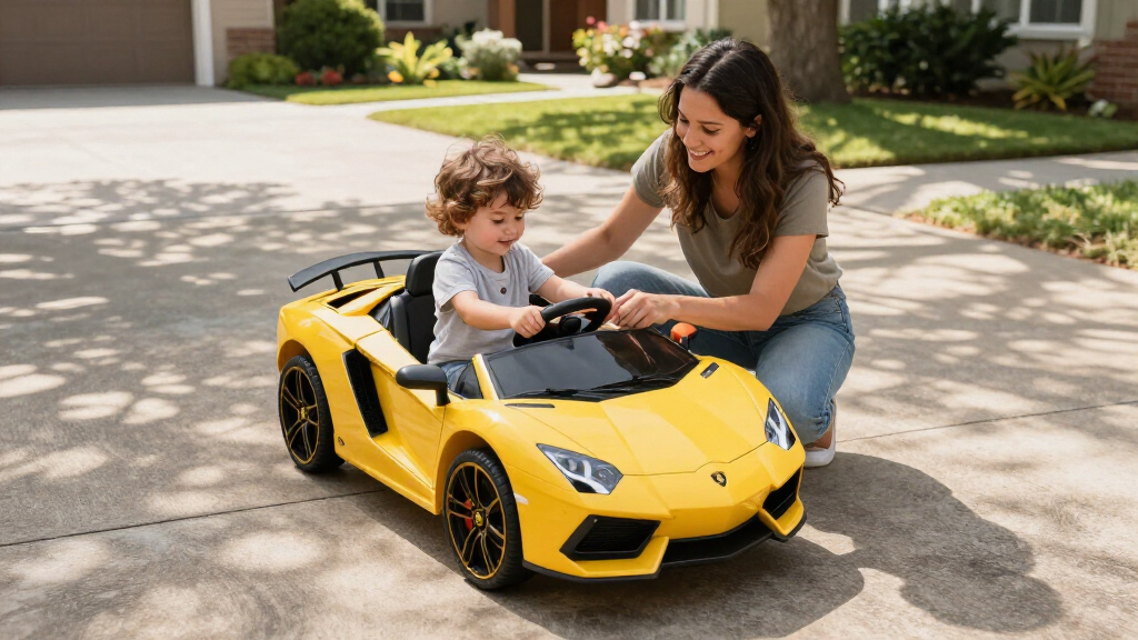 lamborghini ride on car for kids