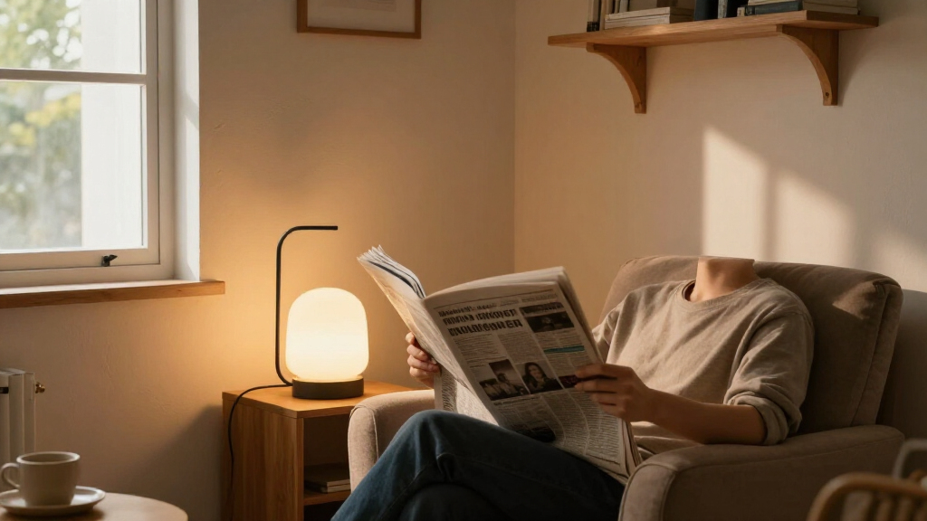 news reading lamps