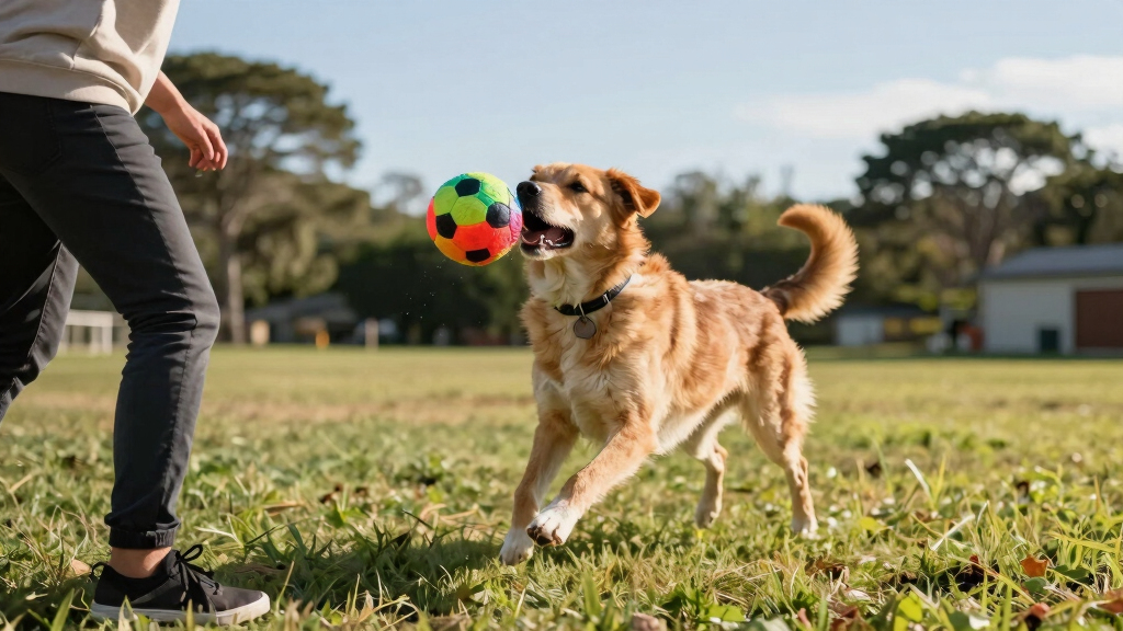 dog soccer toys