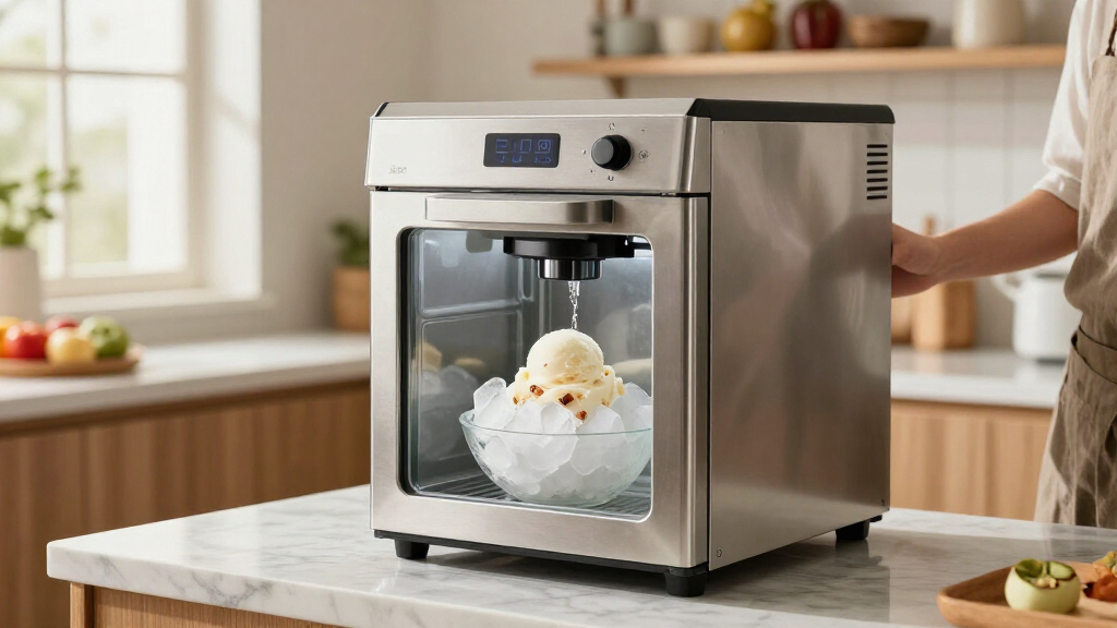luxury ice machines for ice cream enthusiasts