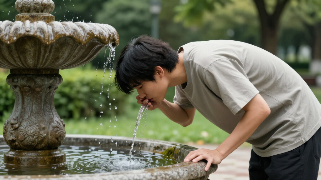 water fountain outdoor