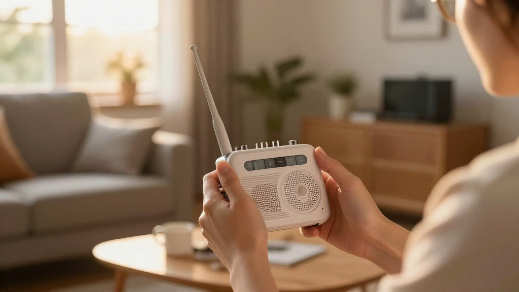 base station radio for home emergency comms
