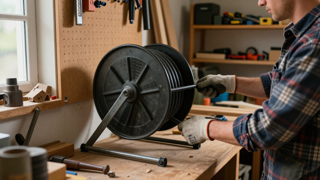 air hose reel heavy duty for shop