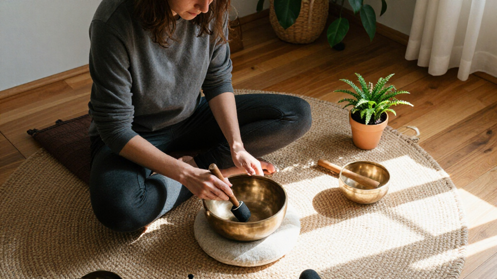 beginner meditation singing bowls
