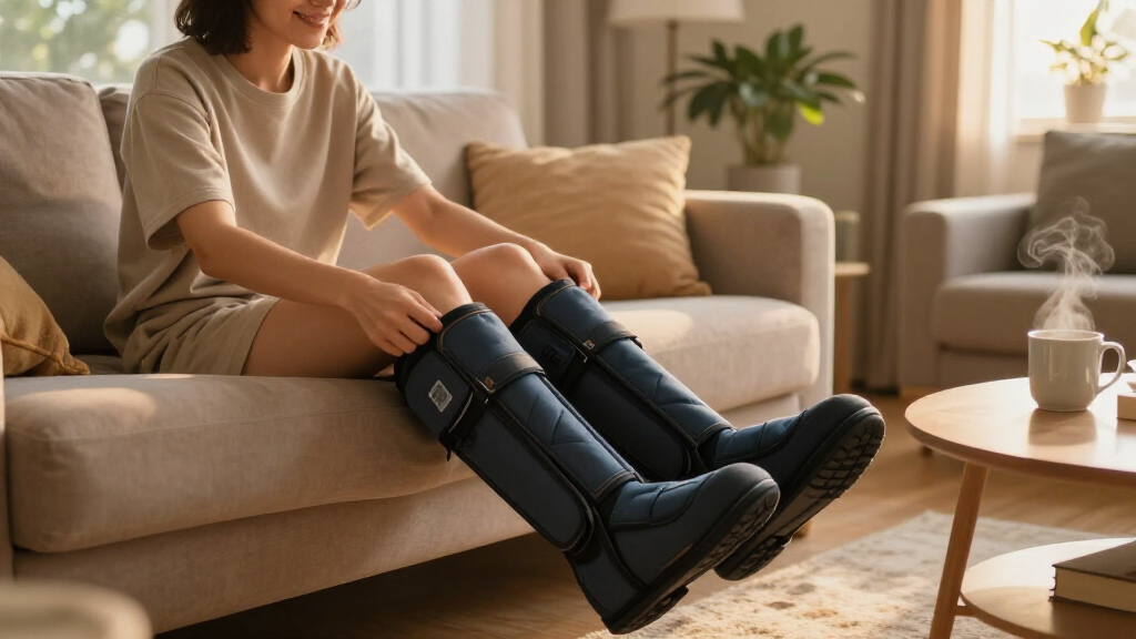 best lymphatic drainage compression boots