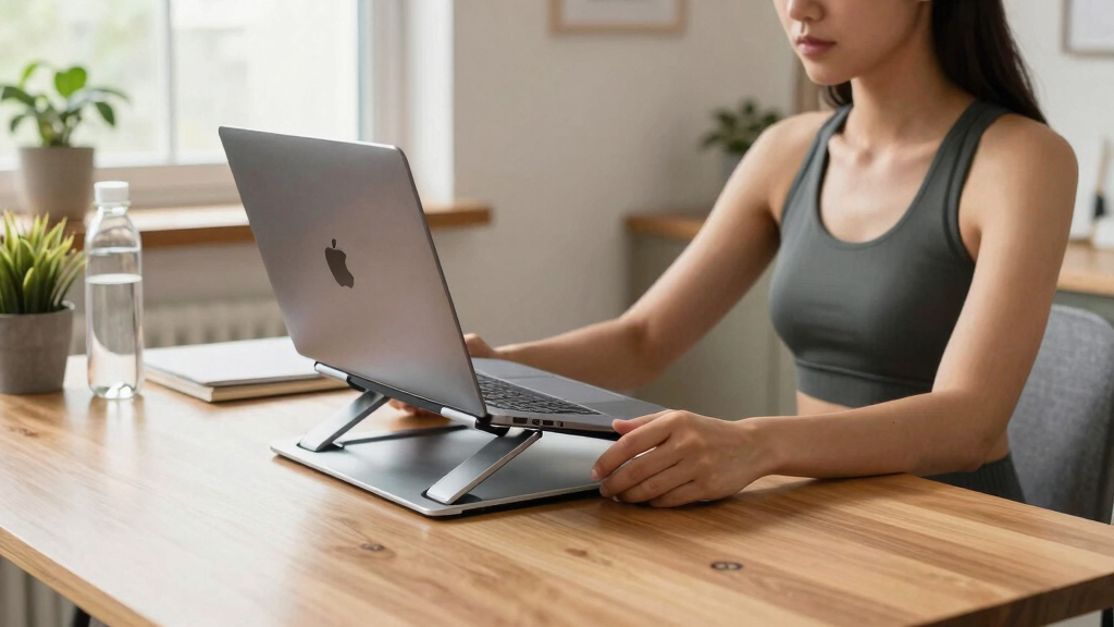 ergonomic back to school laptop stand