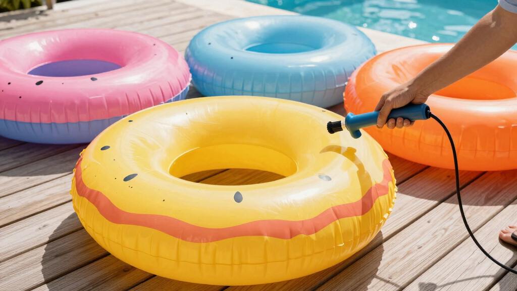 inflatable pool floats