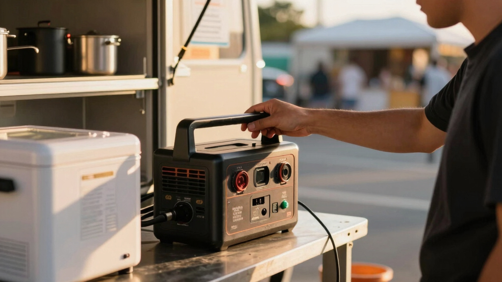 best battery power stations for mobile kitchens