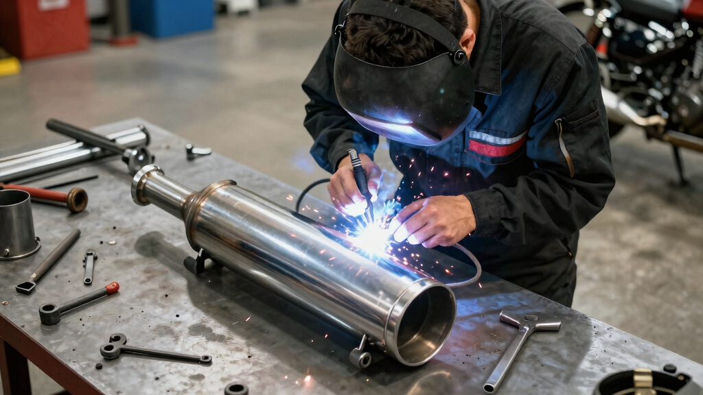 universal motorcycle mufflers for custom builds
