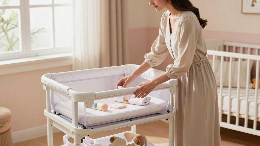 best bassinet bedside sleepers with storage