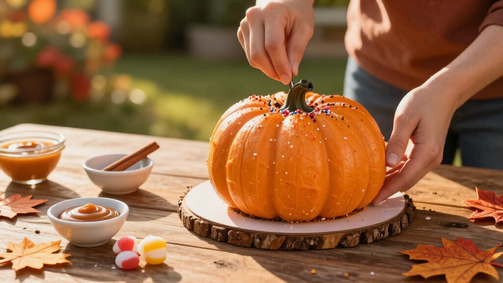 fall-themed dessert decorating kits