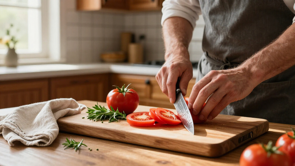 damascus knives for kitchen