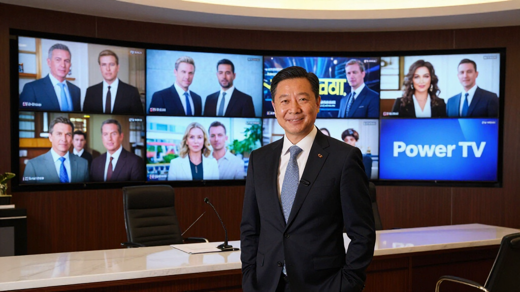 TV production studio executive overseeing multiple drama series