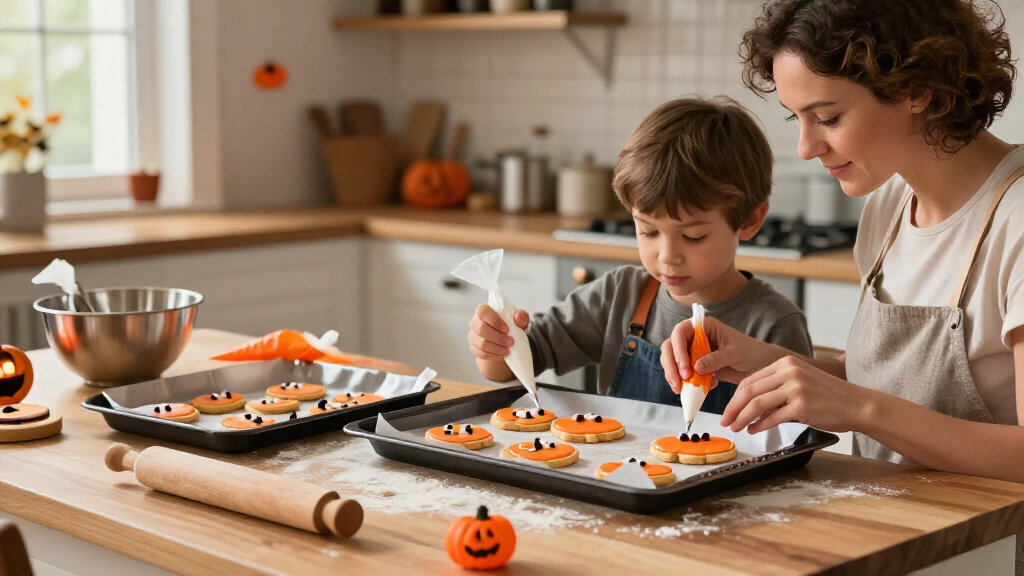 Halloween baking decorating kits
