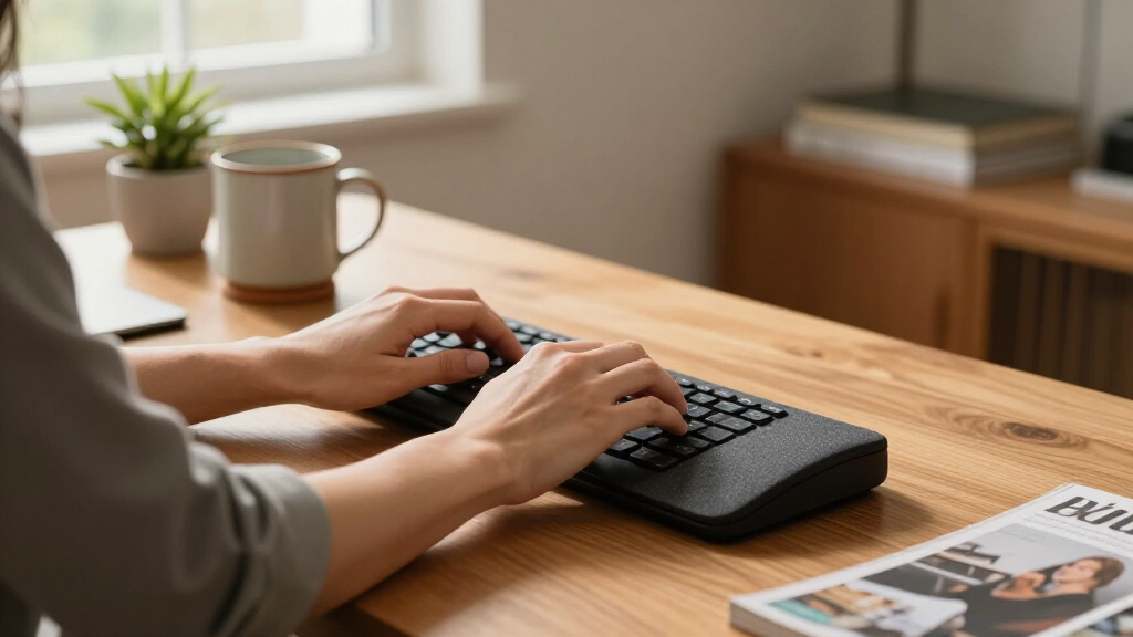 memory foam wrist rests for keyboard