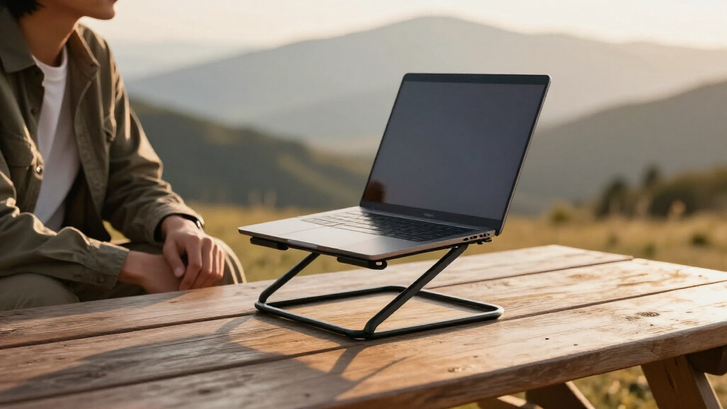 portable travel laptop stands