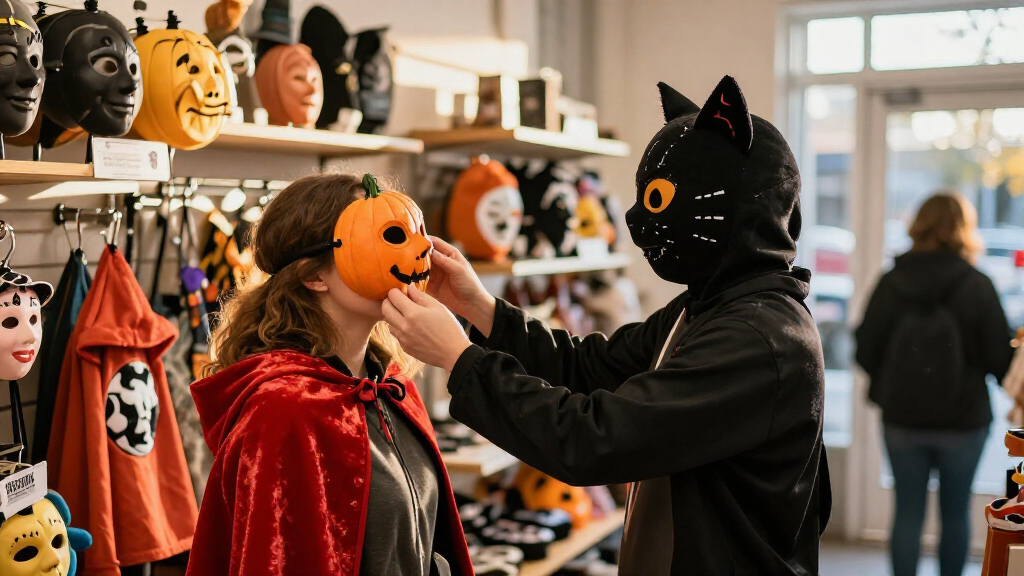 Halloween costumes for retail stores