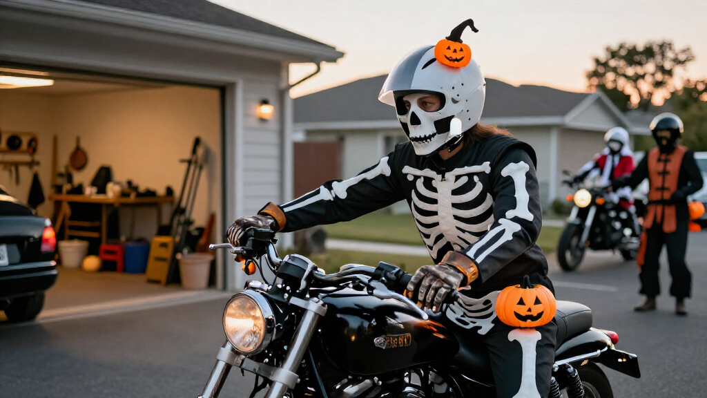 motorcycle Halloween costumes