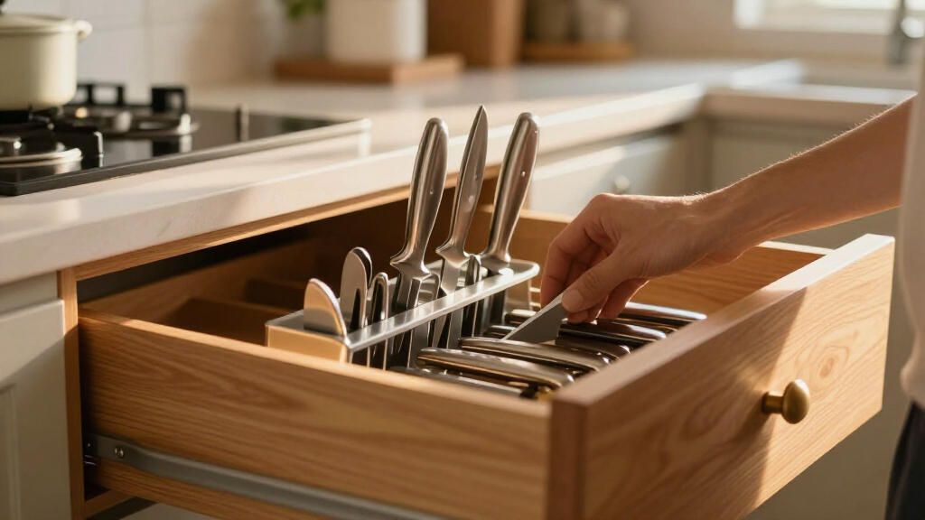 in drawer knife organizers