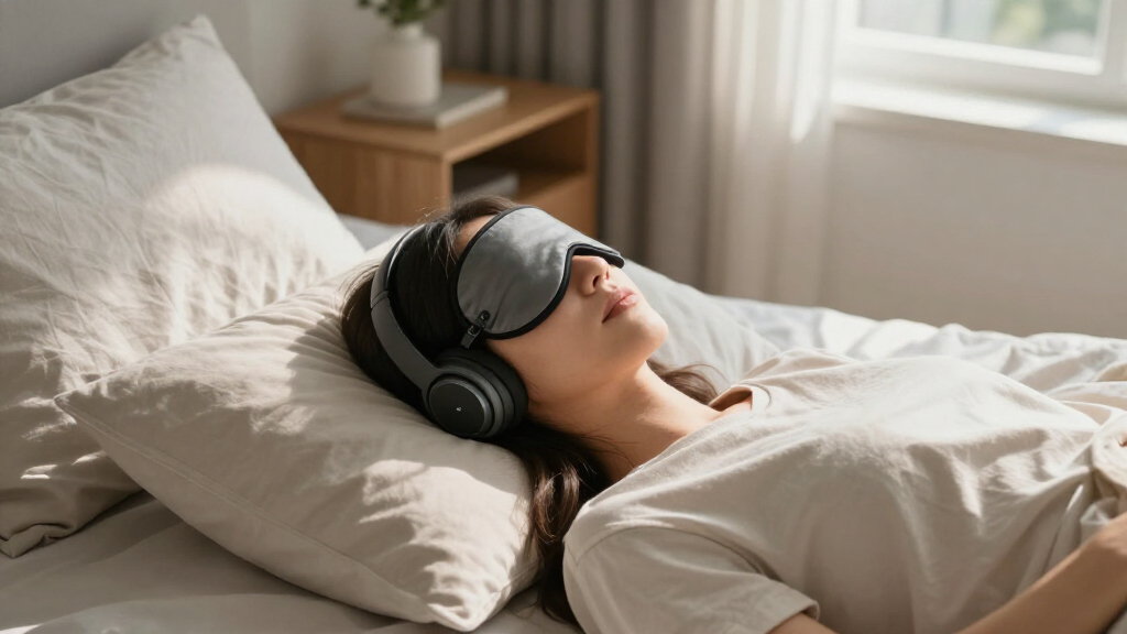 sleep masks with bluetooth headphones