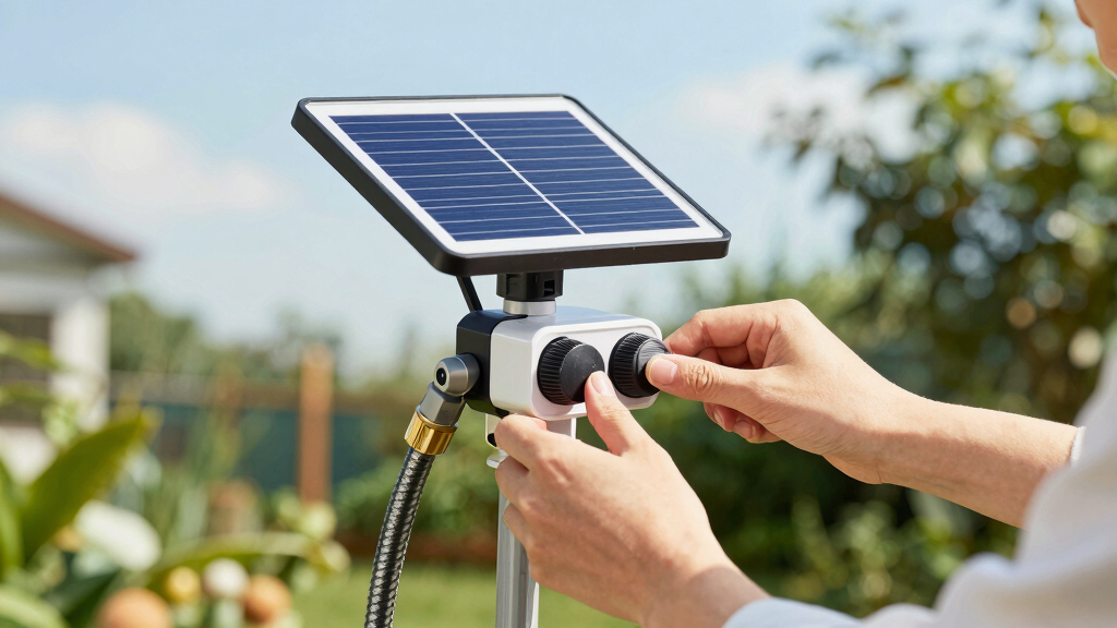 solar powered water timers