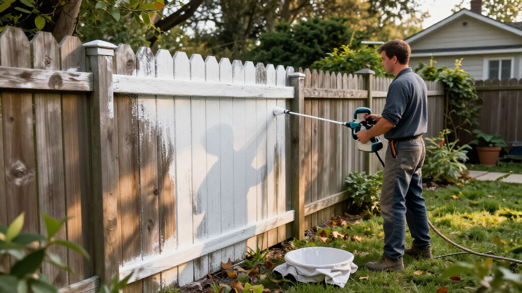 paint sprayers for fences