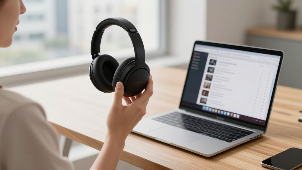 wireless Bluetooth headphones