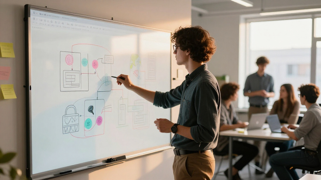 touchscreen whiteboards for innovation labs