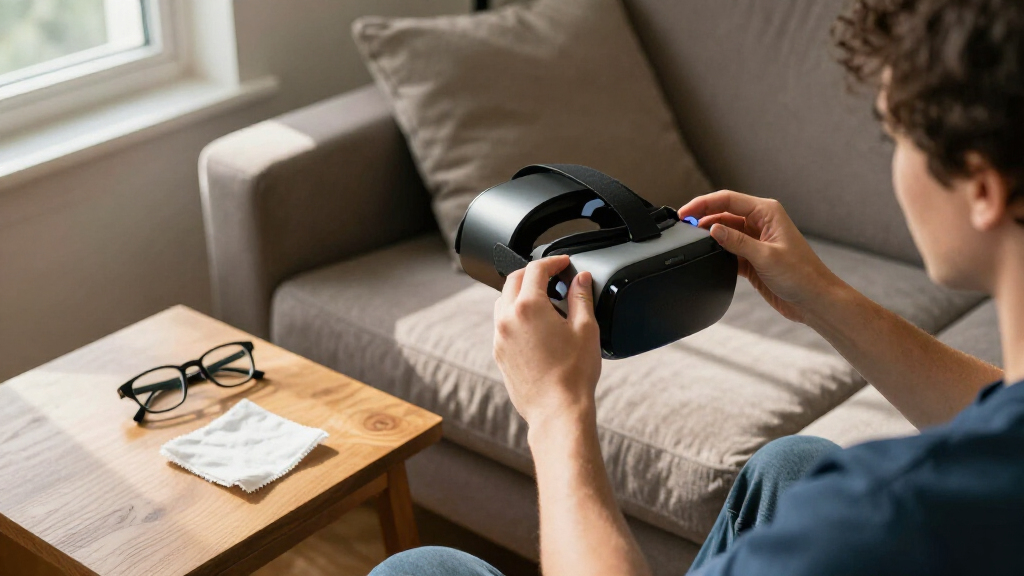 VR headset prescription lens inserts