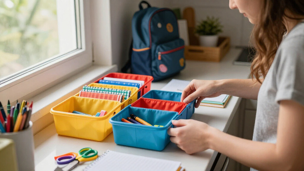 kids' school supply organizers