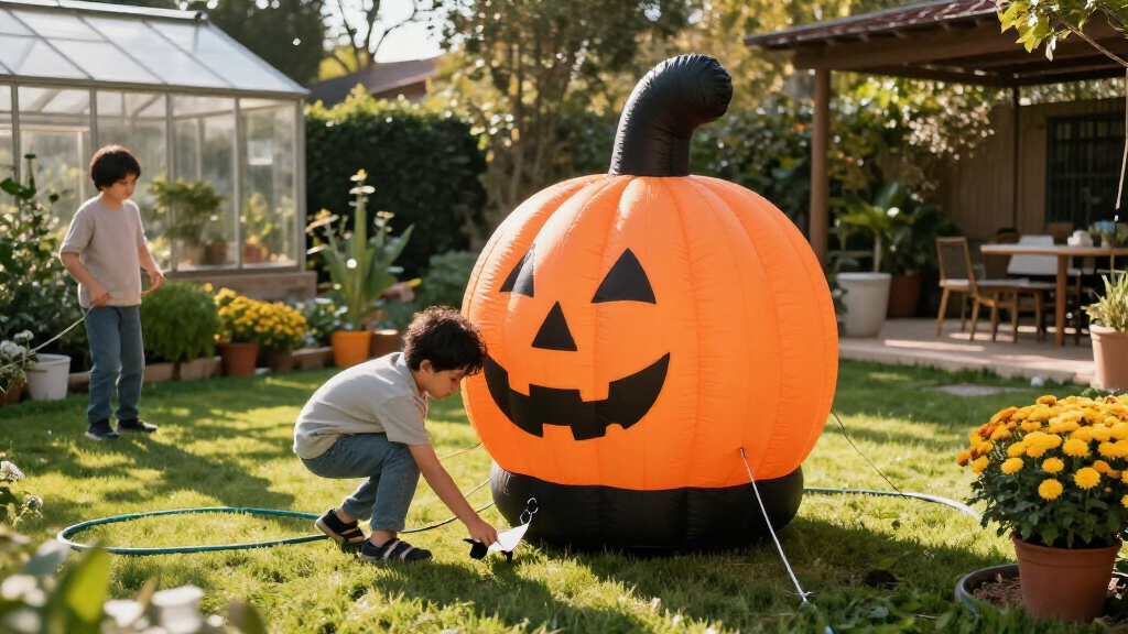 heat-tolerant outdoor halloween inflatables