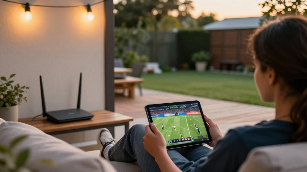 best outdoor mesh wifi for patio watch parties