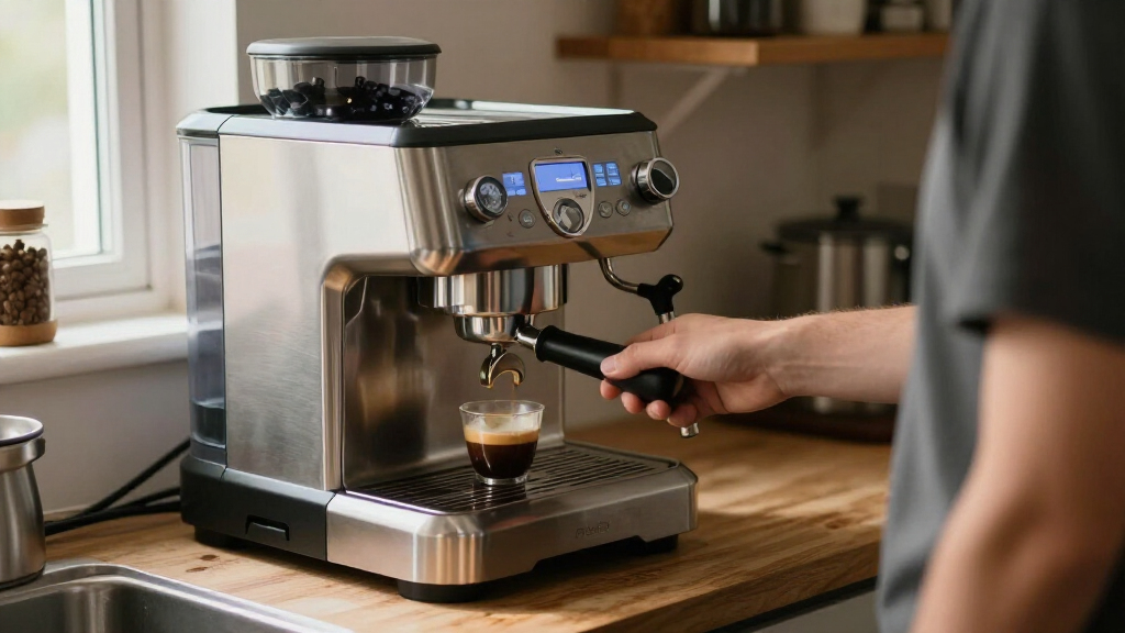 best dual boiler espresso machine with PID and shot timer
