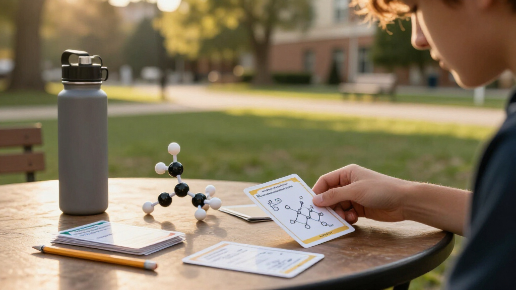 chemistry flash cards for students