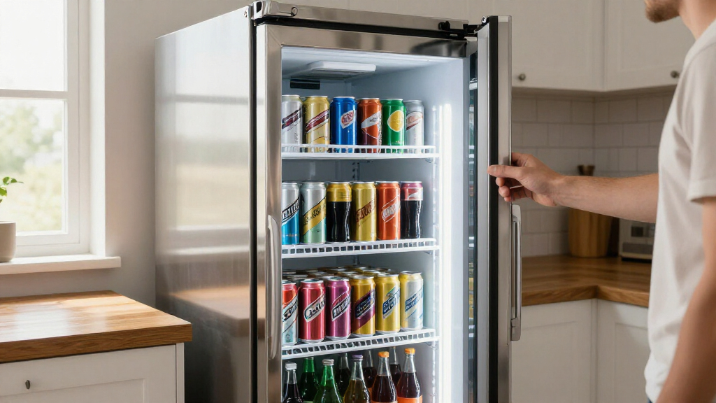 beverage refrigerator