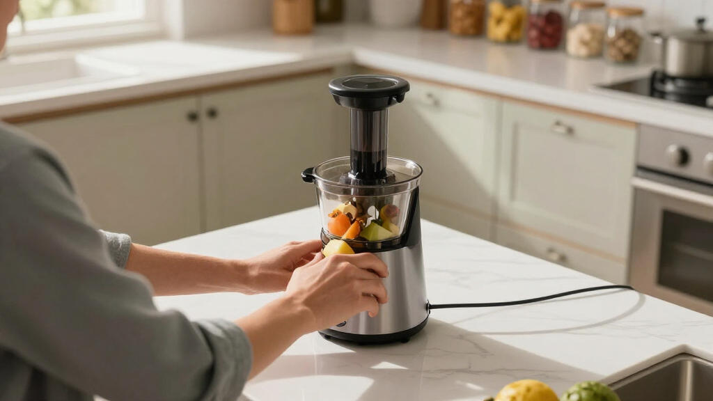 compact vertical juicers for small counters