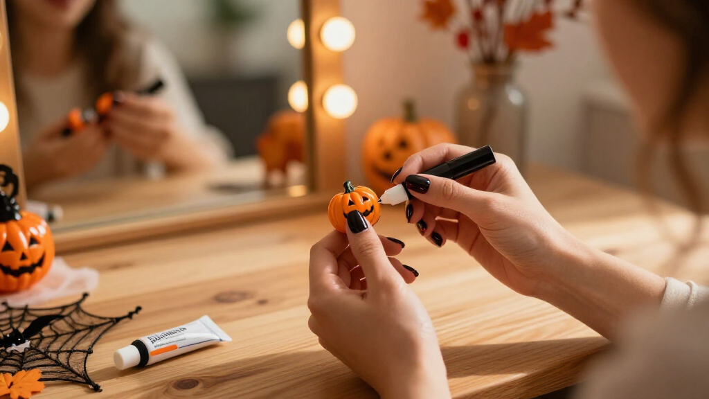 Halloween press on nails