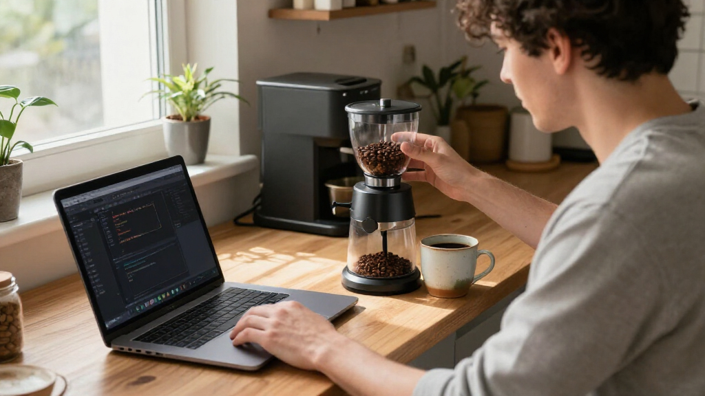 coffee maker with built in grinder
